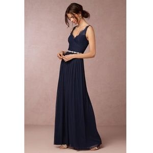 BHLDN Fleur Navy Bridesmaid Dress-Size 8